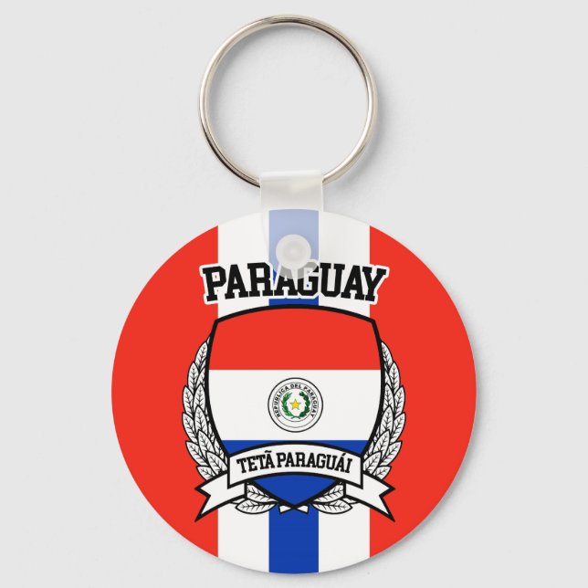 Porte-clés Paraguay (Recto)