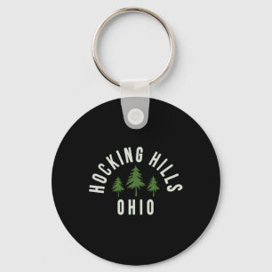Porte-clés Parc d'État de Hocking Hills Ohio Souvenir Randonn