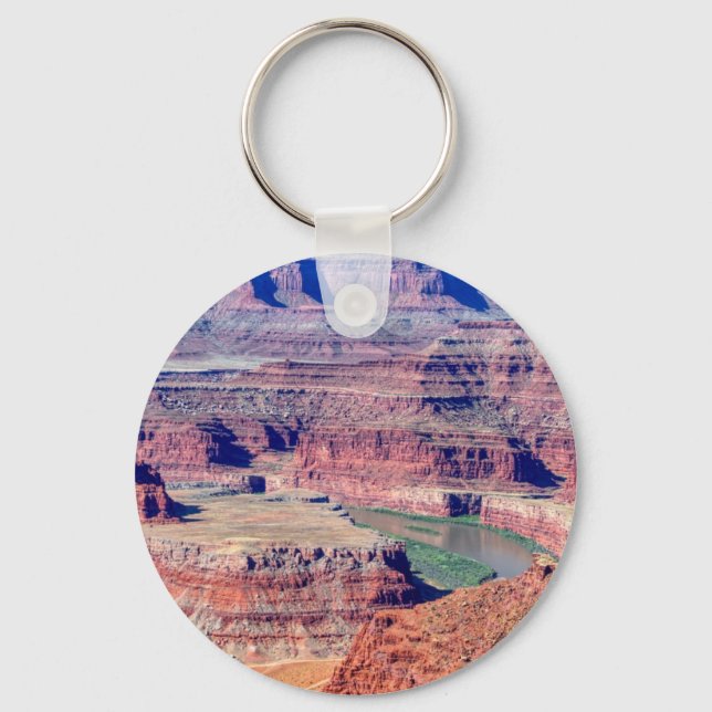 Porte-clés Parc d'état des chevaux morts Moab Utah (Recto)