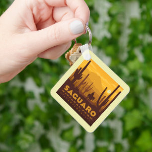 Porte-clés Parc national Carré du Saguaro   Arizona