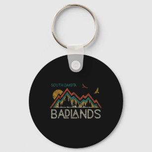 Porte-clés Parc national de Badlands Dakota du Sud Le Mont Ru