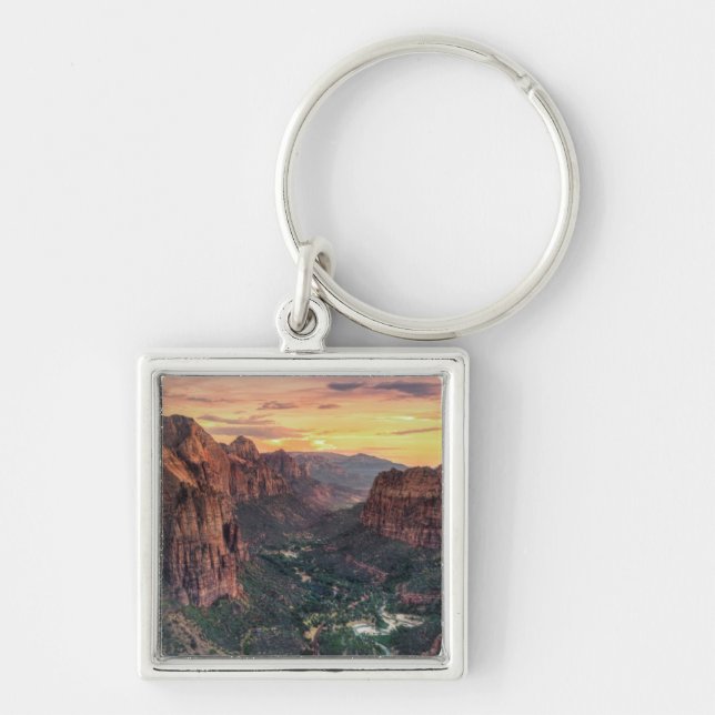 Porte-clés Parc national de canyon de Zion (Devant)