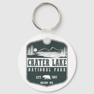 Porte-clés Parc national de lac crater