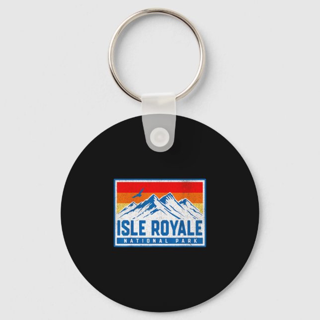 Porte-clés parc national de l'Isle Royale  (Recto)