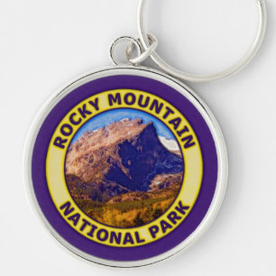 Porte-clés Parc national de montagne rocheuse
