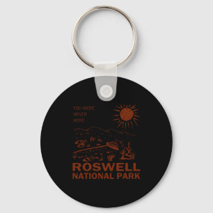 Porte-clés Parc national de Roswell extraterrestres de soucou
