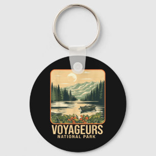 Porte-clés Parc national de Voyageurs Minnesota Randonnée dan