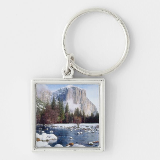 Porte-clés Parc national de Yosemite en hiver (Devant)