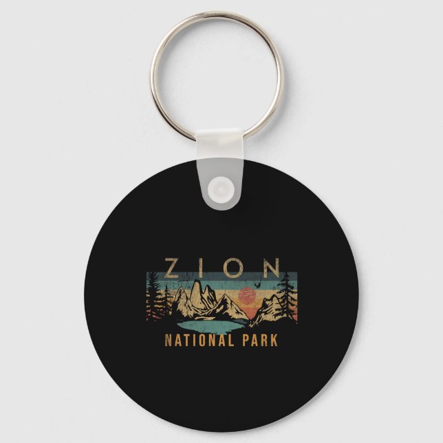 Porte-clés Parc national de Zion (Recto)