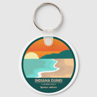 Porte-clés Parc national des dunes de l'Indiana