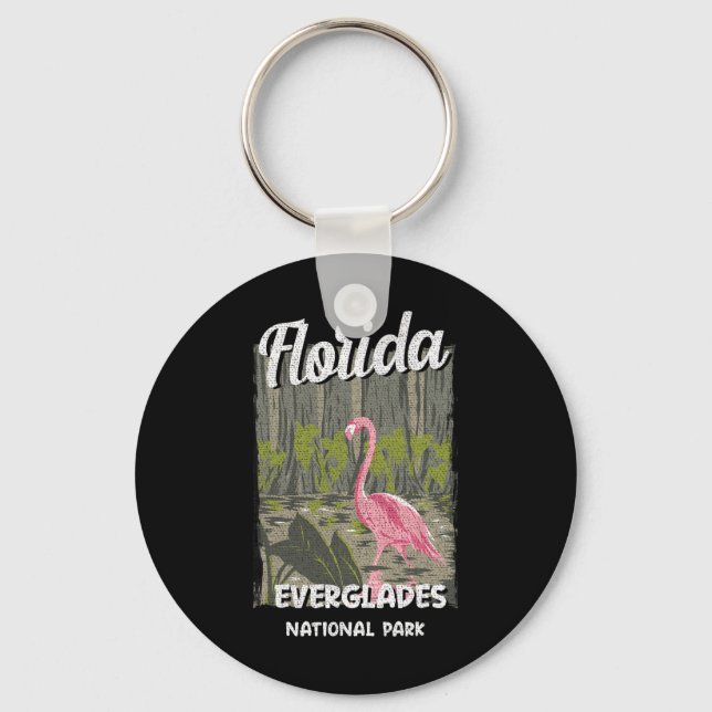 Porte-clés Parc national des Everglades Floride Fl Vibes Sole (Recto)