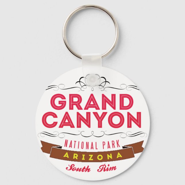Porte-clés Parc national du Grand Canyon (Recto)