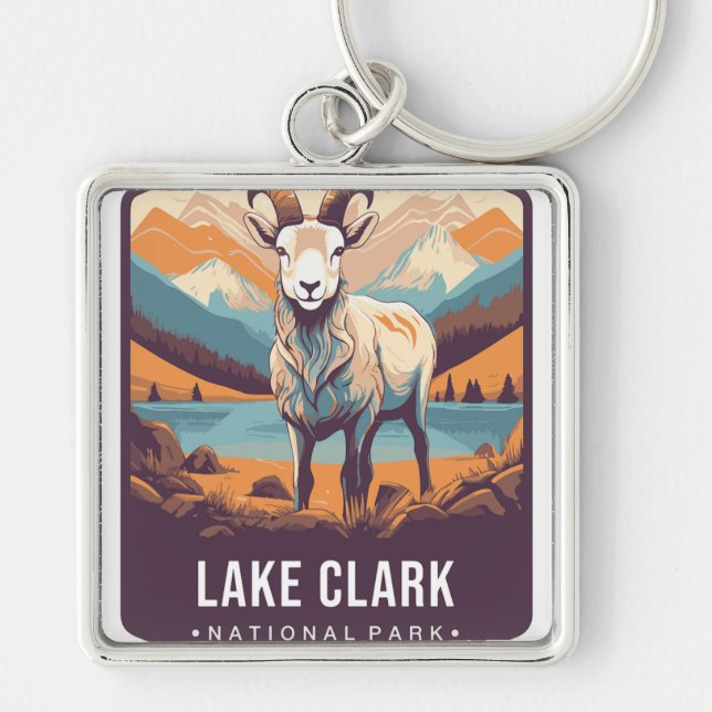 PORTE-CLÉS PARC NATIONAL DU LAC CLARK (Devant)