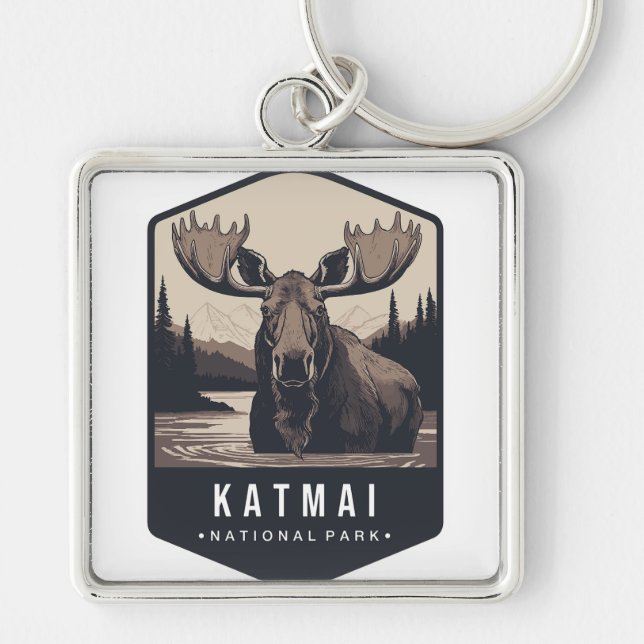PORTE-CLÉS PARC NATIONAL KATMAI  (Devant)