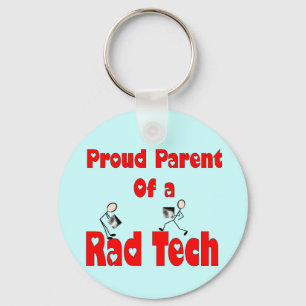 Porte-clés Parent fier de rad TECH