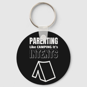 Porte-clés Parenting Sarcastic Cadeau pour maman ou papa