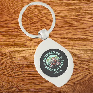 Porte-clés Paresseux lecteur. Cadeau unique pour amateur de l
