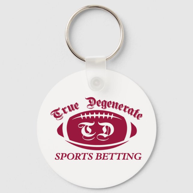 Porte-clés Pari sport Degré Vrai (Recto)