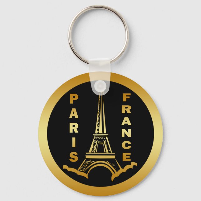 PORTE-CLÉS PARIS, FRANCE (Recto)