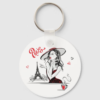 Porte-clés Paris, Mode & Café
