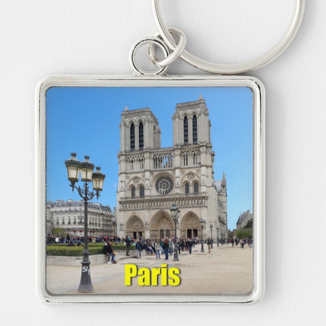 Porte-clés PARIS Notre Dame (Devant)