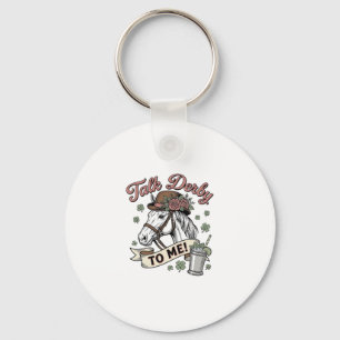 Porte-clés Parle Derby à Moi Cheval Mint Julep Vintage Chemis