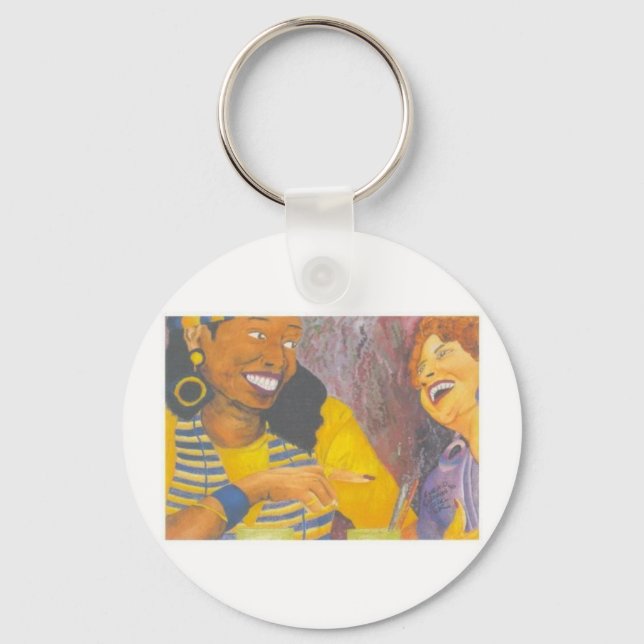 Porte-clés Parler aux filles (Recto)