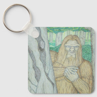 Porte-clés Parodie de mème Bigfoot