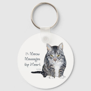 Porte-clés Paroles de sagesse de chat - Miaou