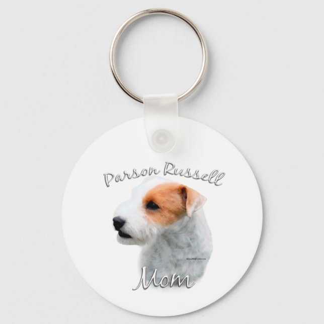 Porte-clés Parson Russell Terrier Maman 2 (Recto)
