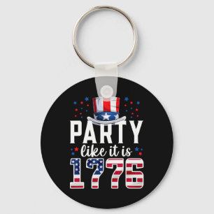 Porte-clés Parti Comme C'Est 1776 4 juillet L'Amérique Indépe