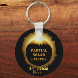 Porte-clés Partiel Solaire Eclipse Event 2025 Viewing Party