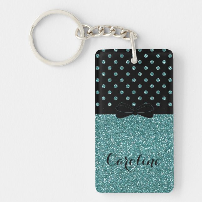 Porte-clés Parties scintillantes chics Papillon Girly (Devant)