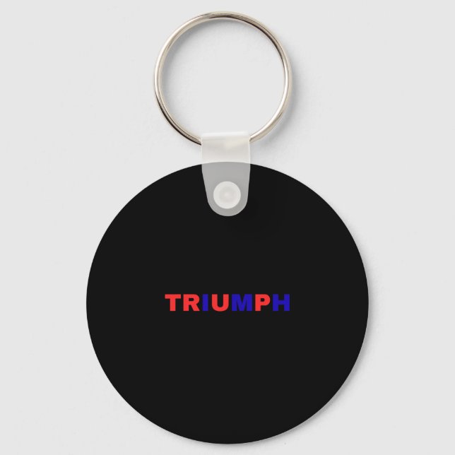 Porte-clés Partisan de Trump triomphe  (Recto)