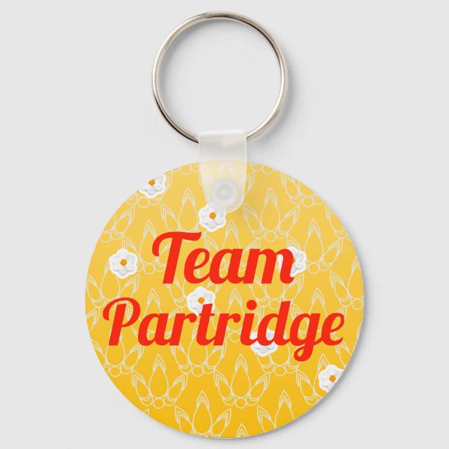 Porte-clés Partridge d'équipe (Recto)