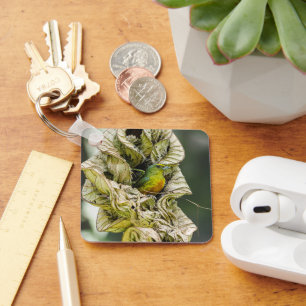 Porte-clés Paruline tropicale, Euphonia à dos olive