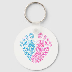 Porte-clés Pas de bébé