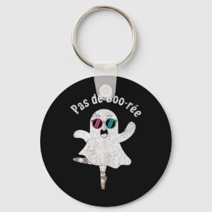Porte-clés Pas De Boo-rée Cute Ballerina Ghost Funny Ballet T