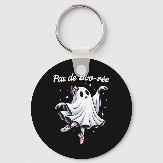 Porte-clés Pas De Boo-rée Danse De Ballet Professeur De Danse (Recto)