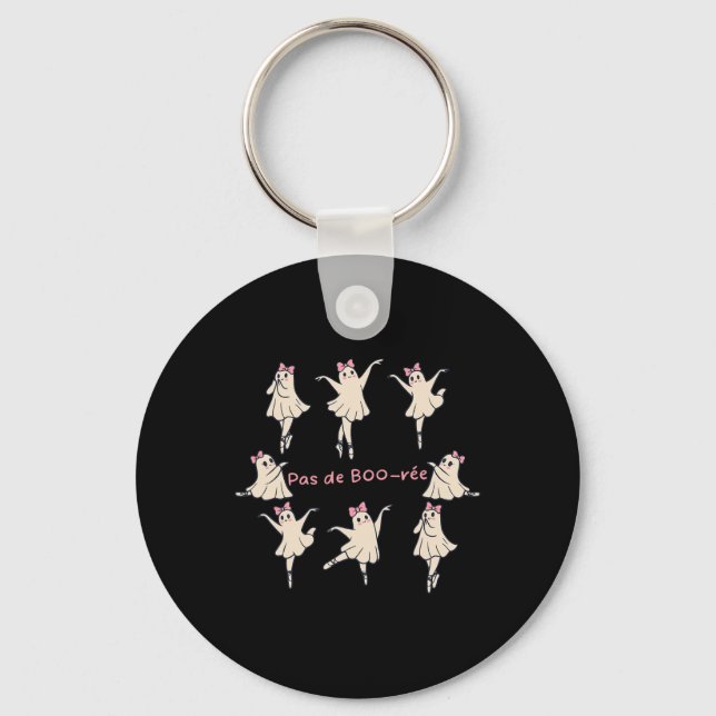 Porte-clés Pas De Boo-rée Design (Recto)