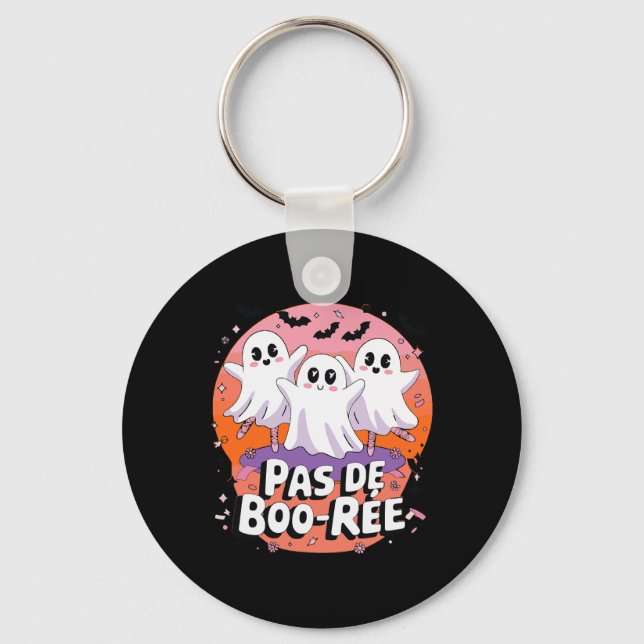 Porte-clés Pas De Boo-rée Ghost Ballet Danse Professeur Funny (Recto)