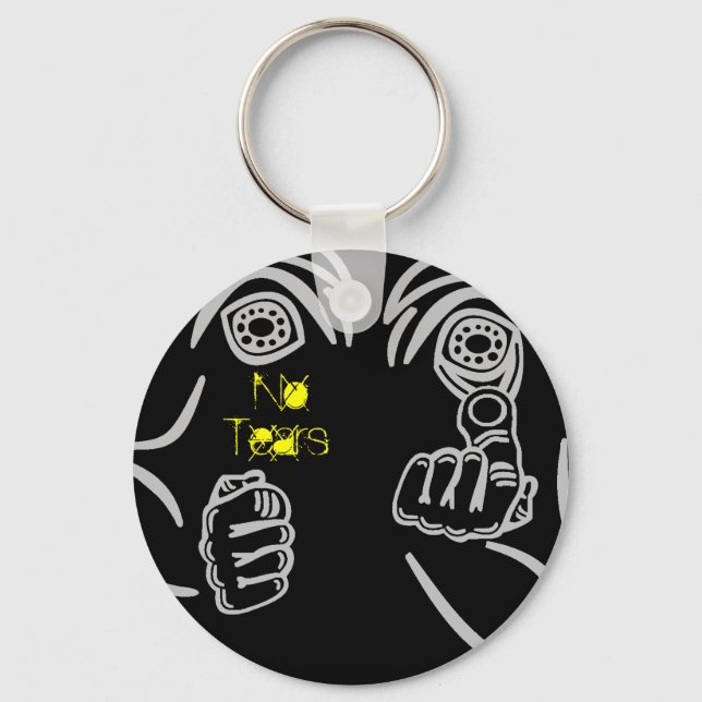 Porte-clés Pas de larmes #2 (Recto)