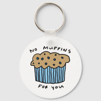 Porte-clés Pas de muffins pour vous Porte - clé