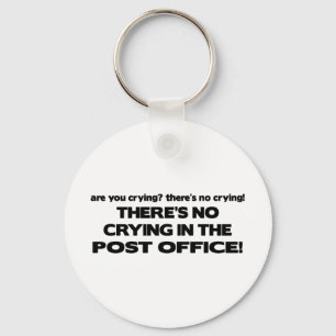 Porte-clés Pas de pleurs à la poste
