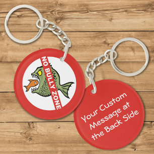 Porte-clés Pas de zone de harcèlement