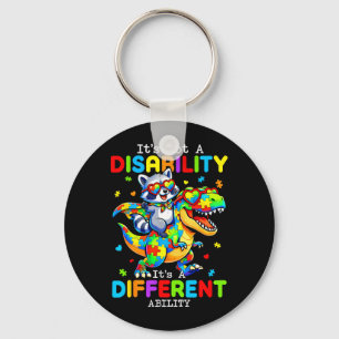 Porte-clés Pas un handicap, une capacité différente pour les