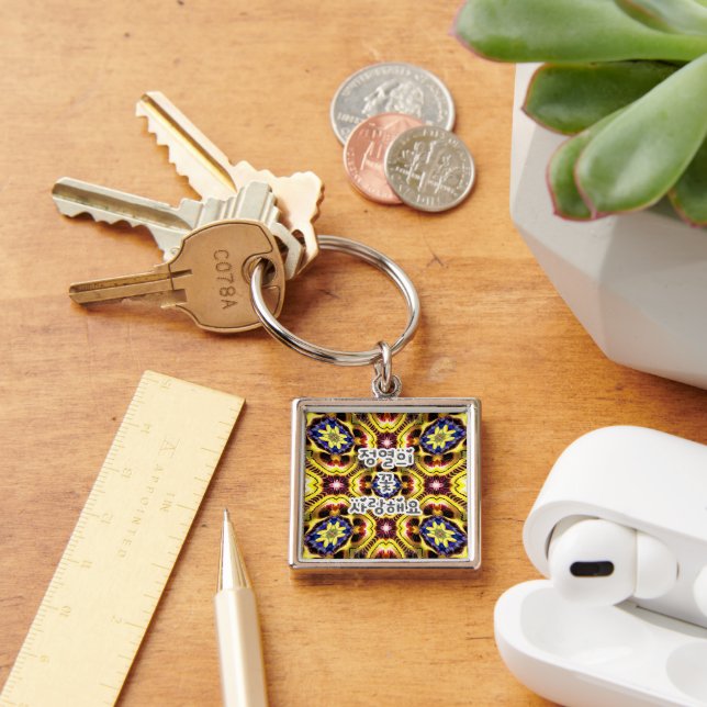 Porte-clés Passiflora Caerulea Motif (Bureau)