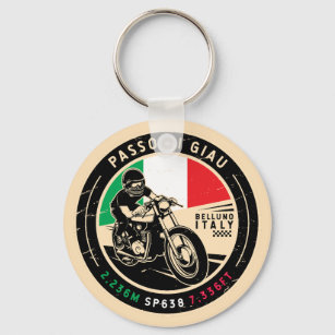 Porte-clés Passo di Giau Italie   Pass Giau   Motorcycle