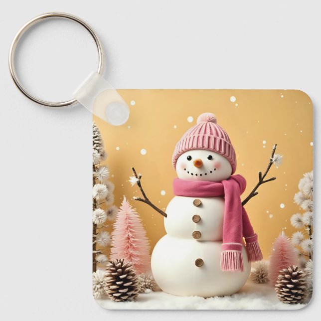Porte-clés Pastel Christmas - Keychain  (Recto)