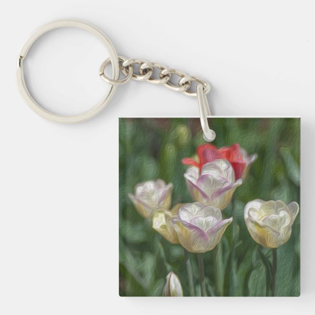 Porte-clés Pastel Tulips (Devant)